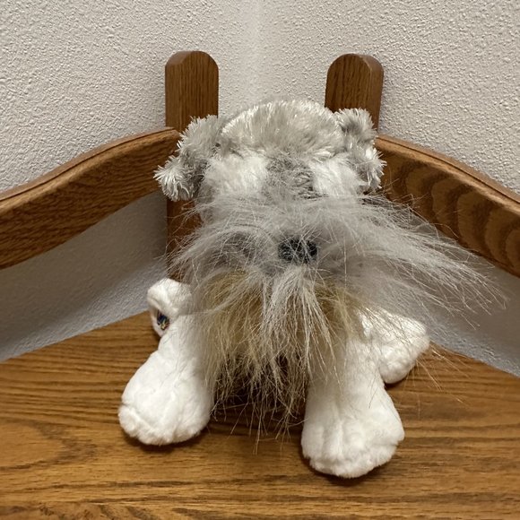 Webkinz Schnauzer HM159 Plush Toy No Code - Picture 1 of 2
